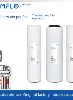 康富乐溢泰净水器滤芯PP棉活性炭5微米pIs01前三道滤芯自来水通用