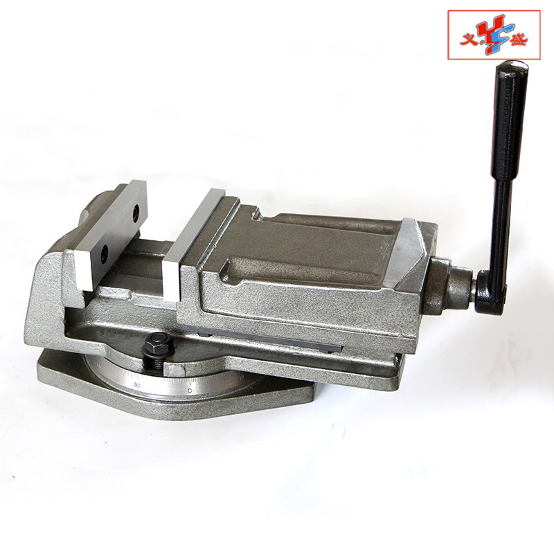 机用铣床精密平口钳 角固式yC批士有底角固式台钳 义盛现