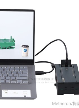 Promotion!!! Compatible MELSEC FDX2N PLC 2AI/1AO 16DI/10DO M