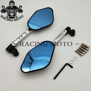 雅马哈MT09后视镜MT07反光镜XJ6倒车镜FZ6配件FZS1改装 FZ8天剑天