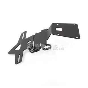 适用KTM DUKE390 20v24款杜克390 改装短尾牌照架可折叠车牌架配