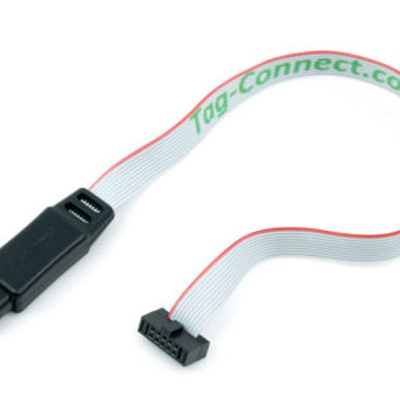 TC2030-CTX-NL 6-Pin No Legs Cable with 10-Qpin micro-con