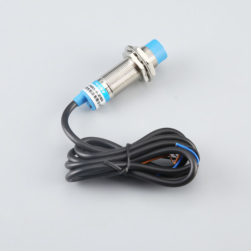 M18电感式接近开关LJ18A3-8-ZBX三线NPN常开12V24V金属感应传感器