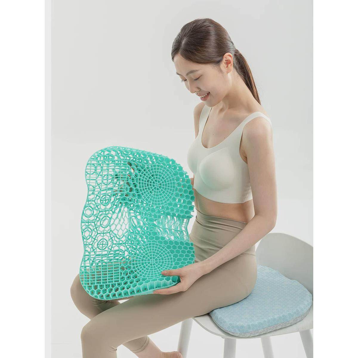 家用回弹tpe蒲团坐垫家t用透气护腰坐垫多功能办公透气美臀护腰,居家布艺,椅垫,淘宝优惠券,粉丝福利购,淘宝优惠卷