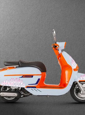 适用23款龙嘉维多利亚2r50/150车身拉花版画贴纸防撞条膜改装配件