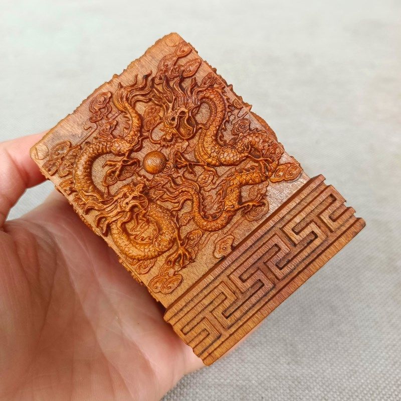 法器雷击枣木九龙印浮雕玉玺太上老君张天师玉皇大Z帝定制印章