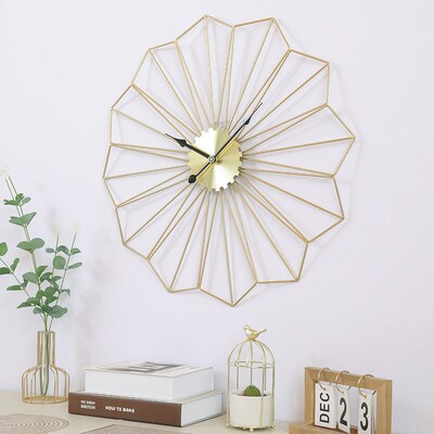 创意简约现代中式客o厅商店装饰挂表 时尚静音挂钟 clock
