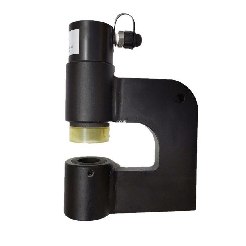 C型钢开孔器檩条护栏桥架冲孔机Z型H型钢L加高电动液压打孔机神器