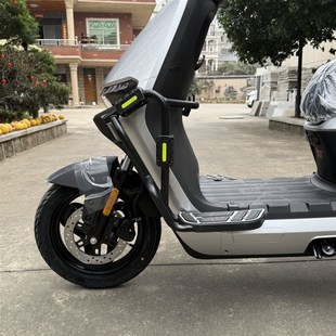 适用九号aM385C M395C加粗加厚加宽踏板护杠脚踏一体改 M395CMax