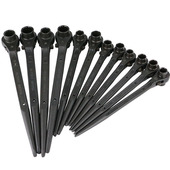 高美尖尾棘轮正反扳手 R30 36包 快速棘轮梅花套筒扳手26