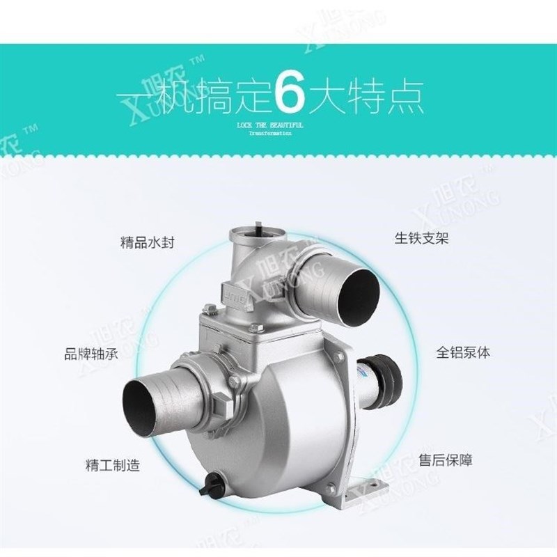 2.2kw3kw4kw5.5kw7.5kw农田灌溉水泵海水正转反转THP50.-2拖拉机