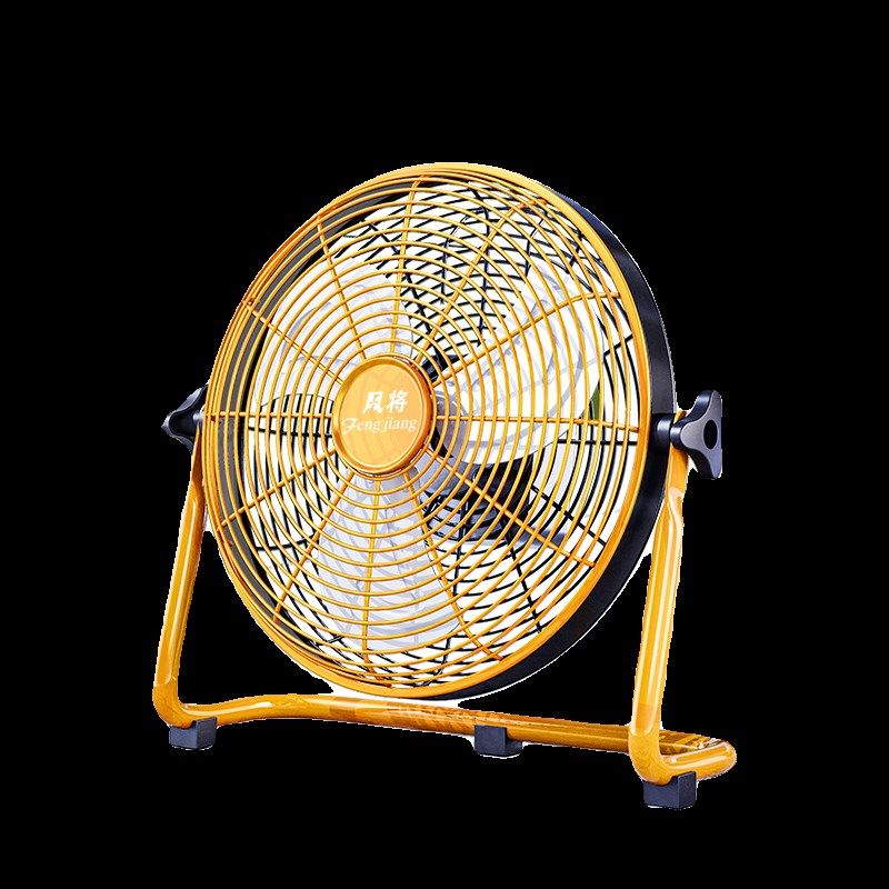 太阳能风扇16寸大风力家用蓄电池便携式M工业户外可充电趴地扇