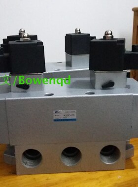 K25D2H-20 AC220V zDC24V二位五通双电控气动换向电磁阀