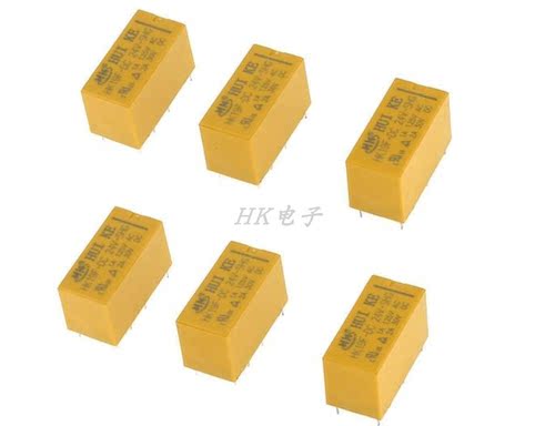 全新继电器 HK19F-DC 3V 5V 9V 12V 24V-SHG 2A 8脚继电器