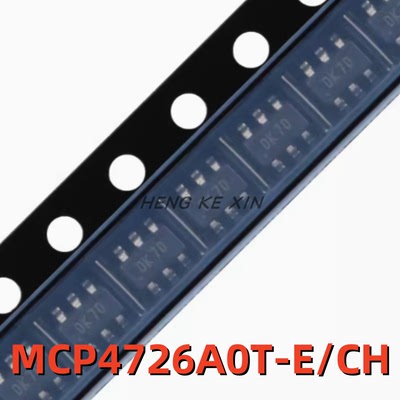 全新原装 MCP4726A0T-E/CH 贴片SOT-23-6 12位单输出DAC芯片