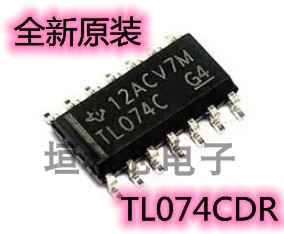 TL074CDR低功耗线性放大器原装