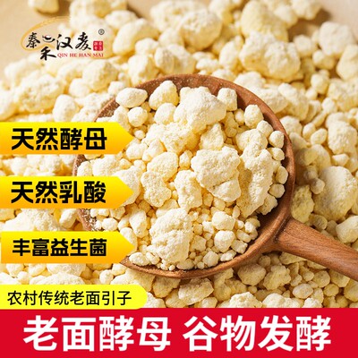 秦禾汉麦老面发酵粉馒头包子老面引子面瓜曲天然酵母粉老味发面王