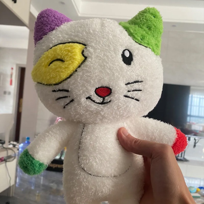 小怪猫咪玩偶可爱公仔女孩睡觉抱枕布娃娃毛绒玩具生日礼物送男友