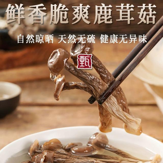 和美江边小鹿茸菇高山嫩仔菇菌菇干货营养炒菜煲汤菇类干货