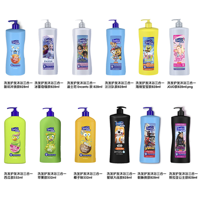 美国Suave儿童洗发护发沐浴三合一532ml/828ml 多规格 3305100090