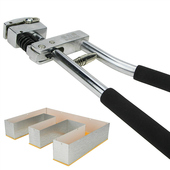 手动打孔器不锈钢打孔钳铁皮铝边条广告发光字打孔钳金属字打孔器