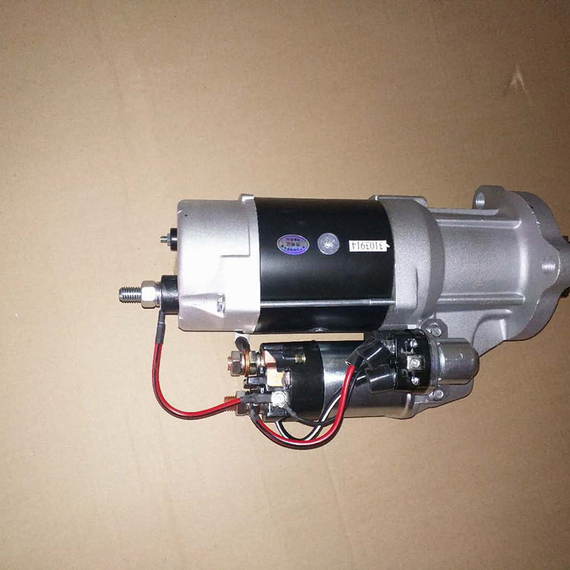 潍柴WP12发动机612600090208启动马达缸体缸套起动机四配套
