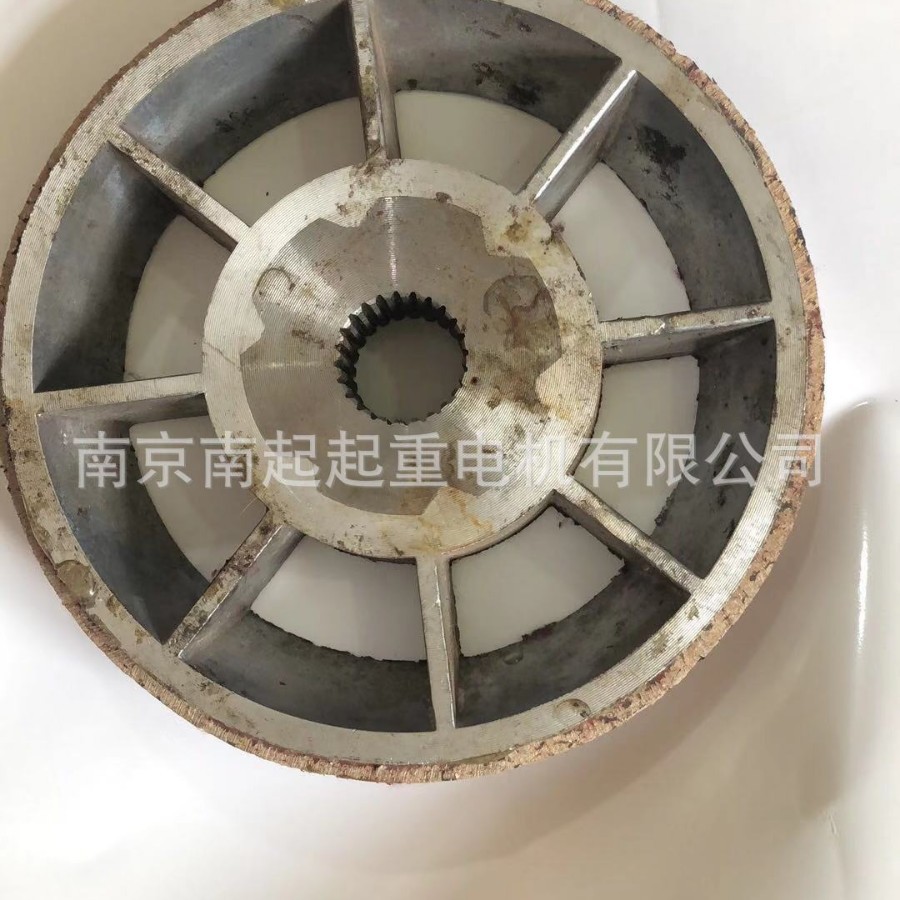 YHZM100L-22.4KW制动轮、风轮、刹车总成、南京金地球起重配