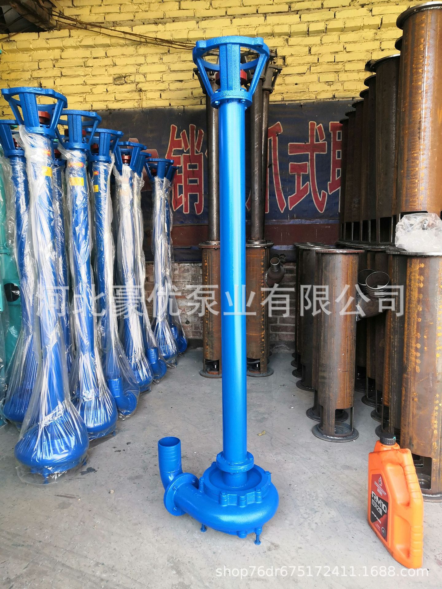 立式切割式污水泵无堵塞泥浆泵4寸电动污水泵化粪池清淤泵加厚长