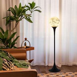 宋式美学落地灯网红立式台灯氛围感卧室床头中古风客厅沙发落地灯