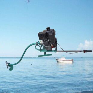 漂水县四冲程7.5马力船尾机船用后尾机螺旋桨