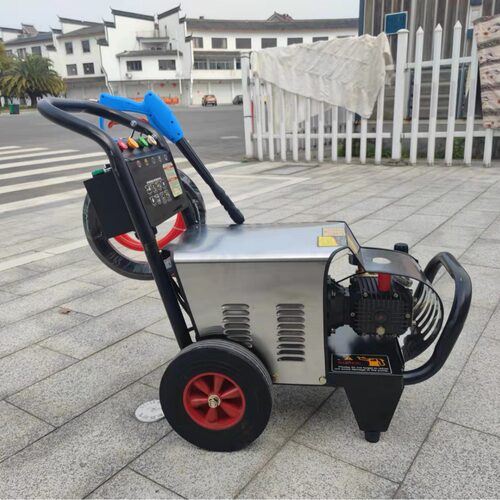 电动高压清洗机外贸批发2kw3kw5kw7kw单相三相家用商用物业洗车行