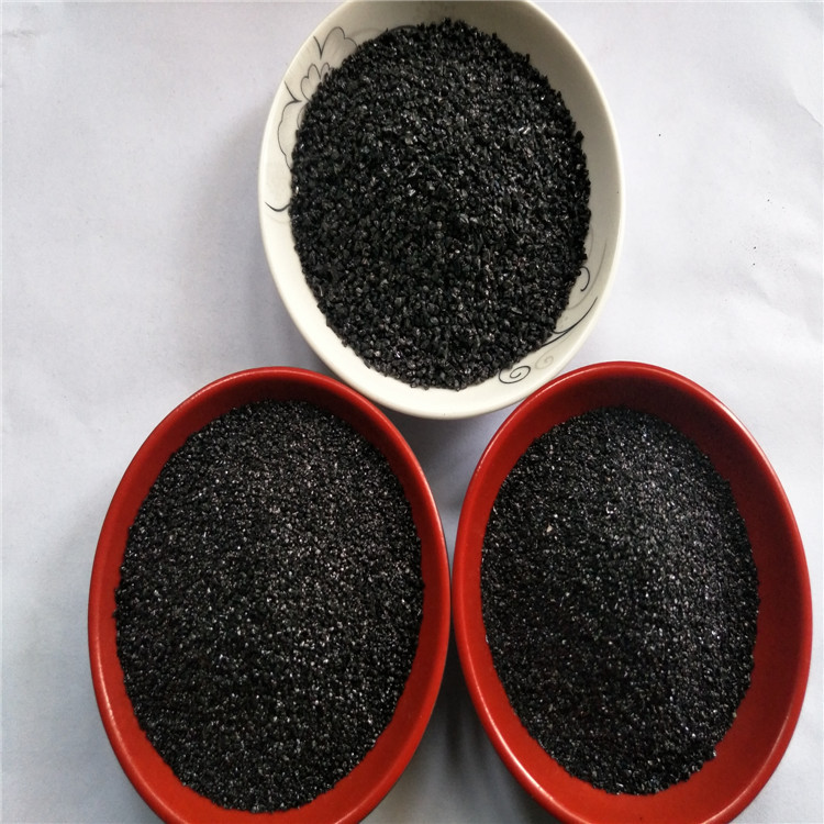 黑色石英砂净水过滤滤料
