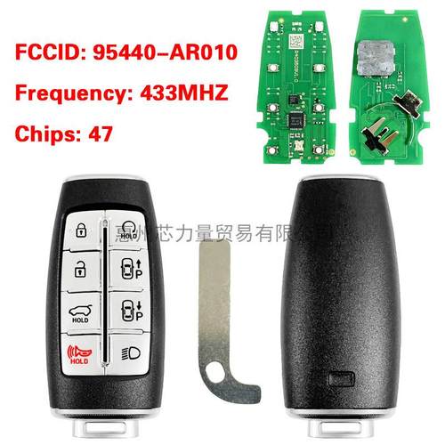 适用2022现代GV708键智能卡TQ8-FOB-4F35PN:95440-AR01047芯片