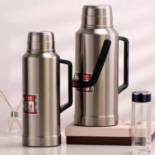 清水暖瓶5磅不锈钢保温瓶暖壶热水瓶玻璃内胆保温壶2升家用水壶