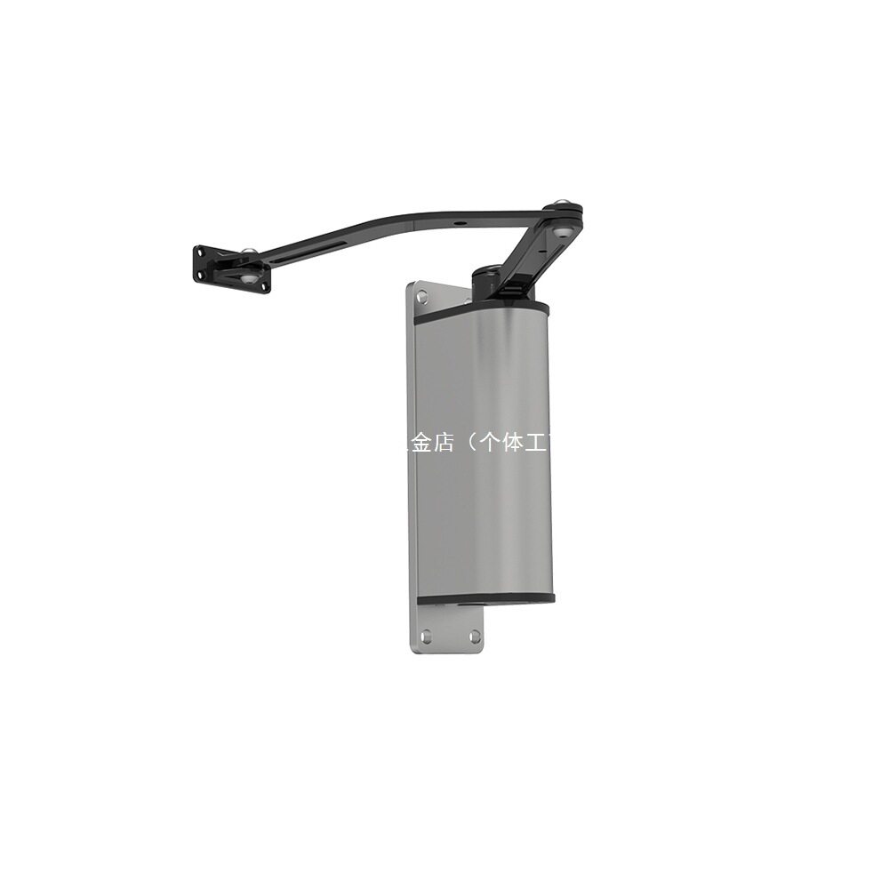 无刷小区广告门侧装曲臂电动闭门器自动开门机90度平开门电垒德株