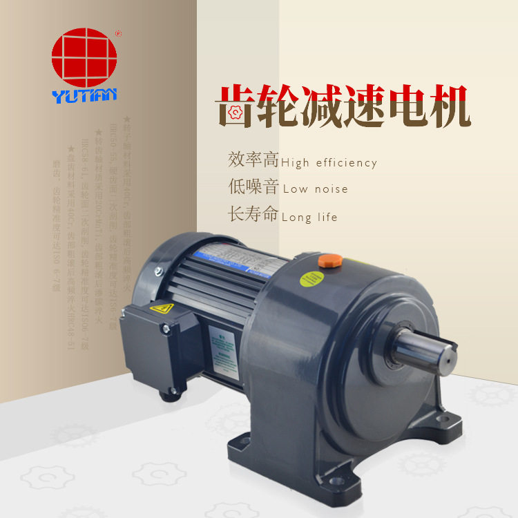 自锁卧式齿轮减速马达3700W