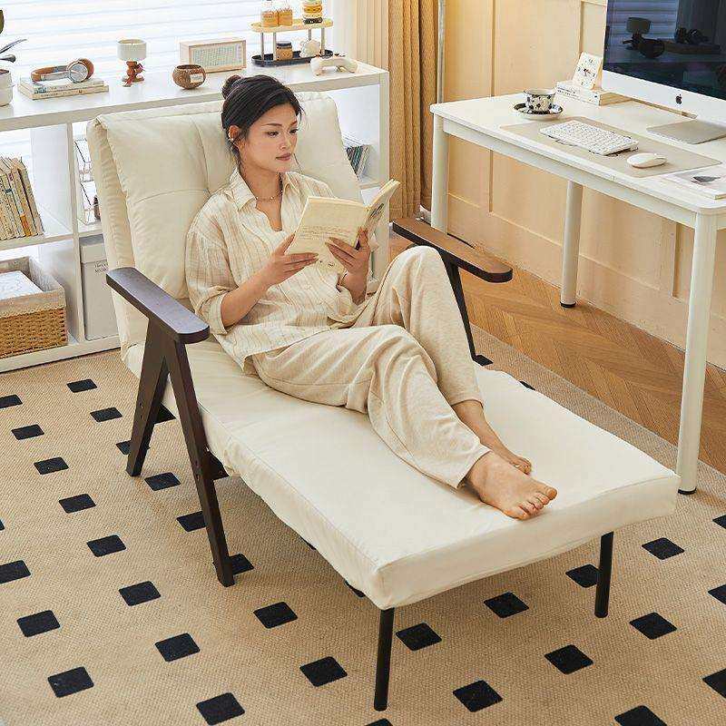 折叠沙发床两用小户型客厅家用简约午睡懒人沙发单人午休躺椅神器