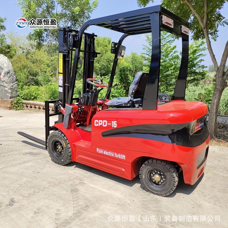 四轮座驾平衡重式.1.5吨蓄电池叉车电动叉车 液压堆高装卸叉车