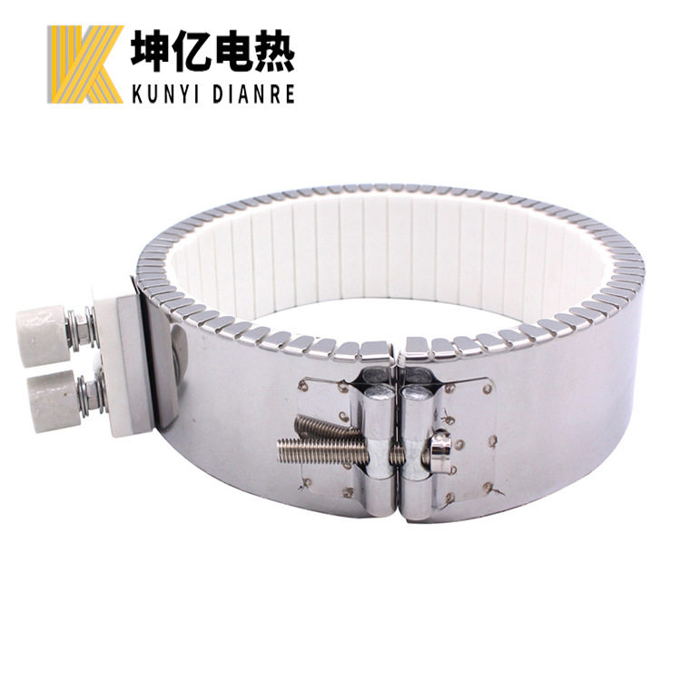 坤亿电热220V/380V电热圈陶瓷加热圈造粒机射嘴高温电热圈
