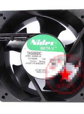 原装NIDECB34359-5812V0.98A12CM120*120*38MM散热风扇