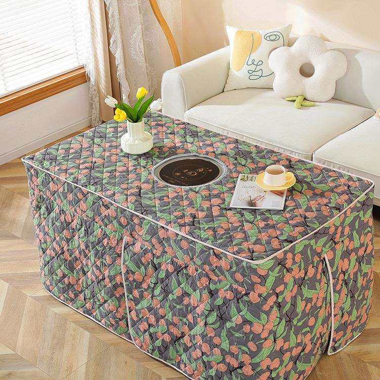 烤火桌子罩套加厚桌布长方形电烤炉桌子取暖桌套电暖桌冬天一体,特色手工艺,其他特色工艺品,淘宝优惠券,粉丝福利购,淘宝优惠卷