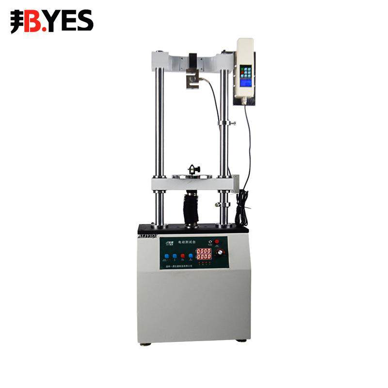 邦亿电动立式双柱机台推拉力测试台BY-AEV-5000N拉压力计试验机
