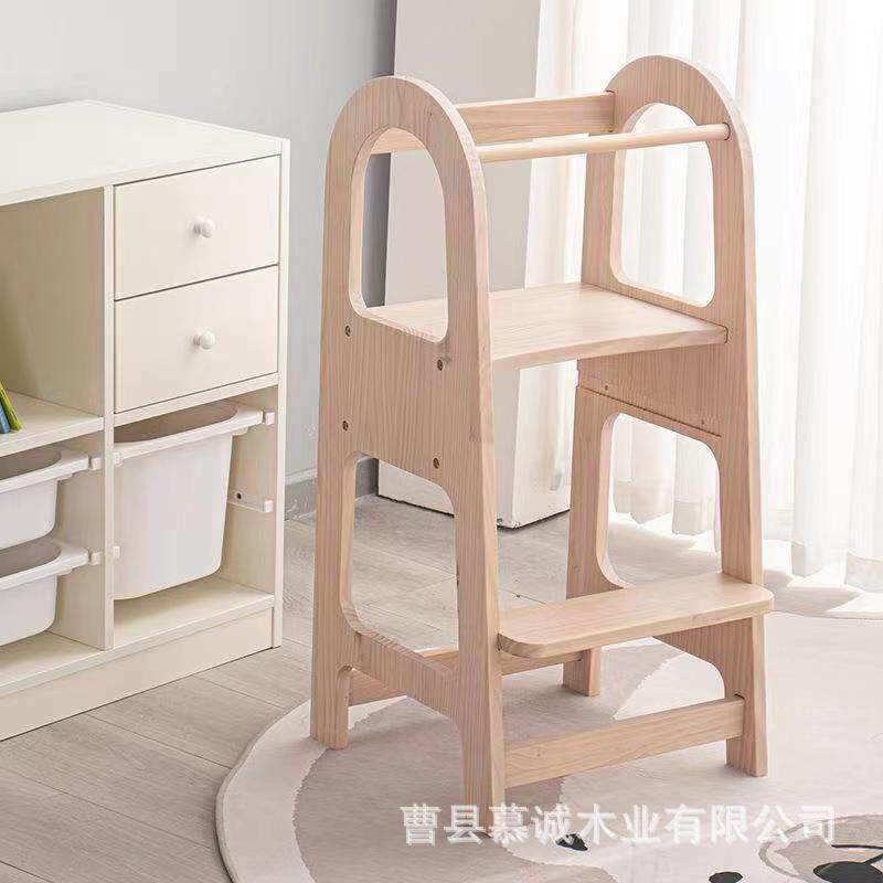 儿童学习塔蒙氏宝宝洗手台阶洗漱梯learningtower可折叠踏垫脚凳