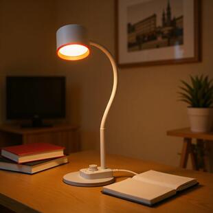 客厅卧室护眼led护眼灯usb光感台灯阅读学习led台灯光感大筒灯