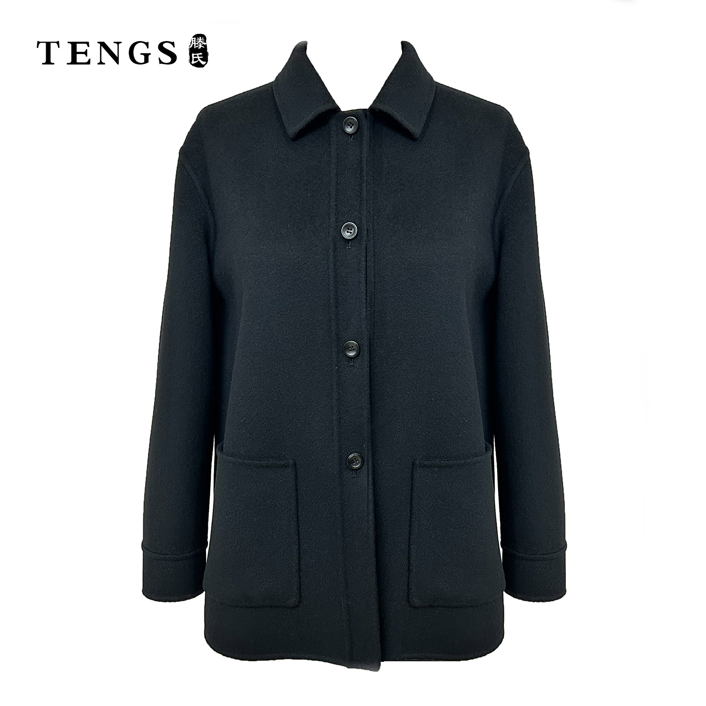 舒适百搭职场通勤休闲绵羊毛上衣