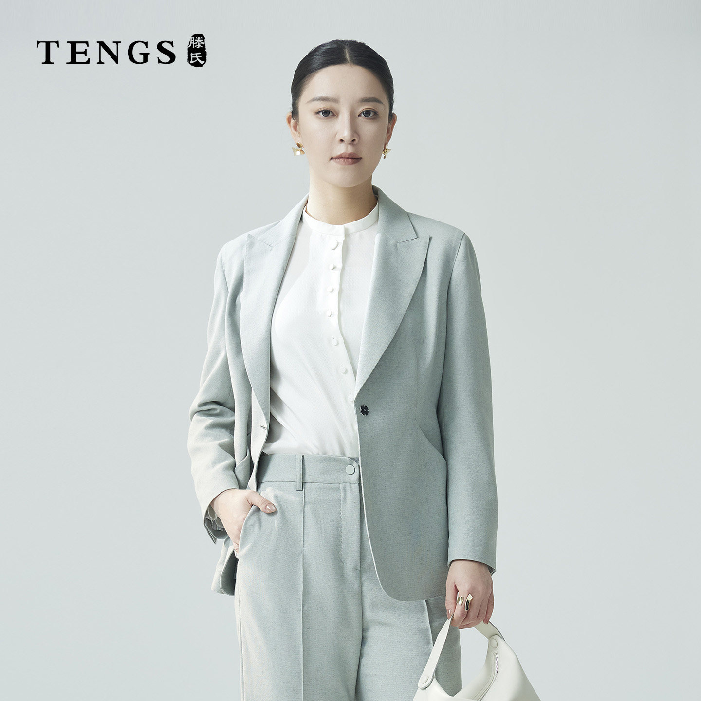 TENGS滕氏织希春季百搭短外套