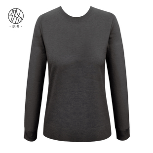 TENGS滕氏/织希女装冬季新款舒适百搭职场通勤冬季长袖针织衫