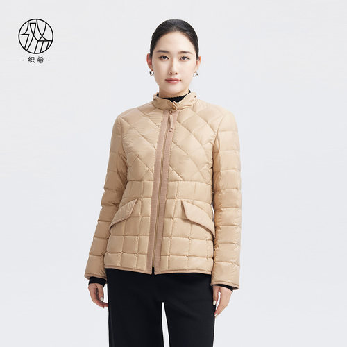 新款舒适百搭职场通勤保暖羽绒服