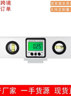 0-225/400/600mmIP54电子数显水平尺角度尺坡度尺数显靠尺