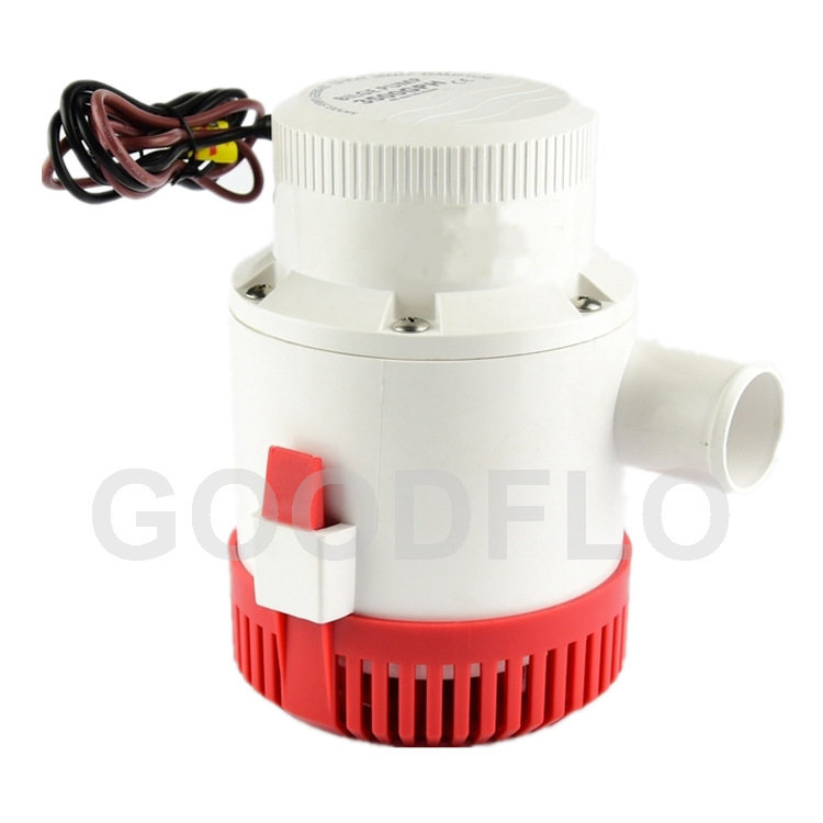 GOODFLO4000GPH12V24V批发直流微型排水泵潜水船用排污海水泵